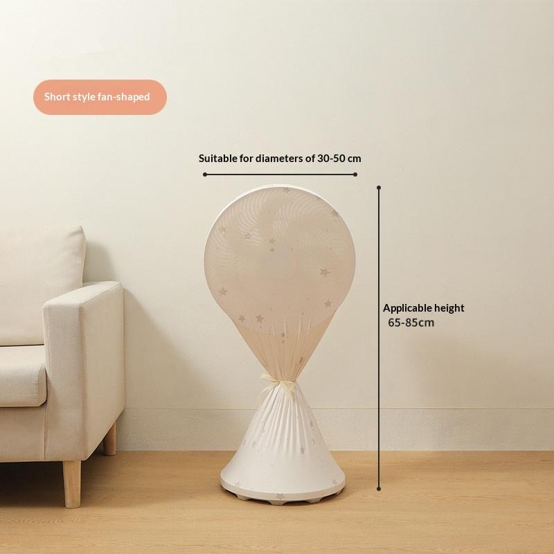 Universal Full-Coverage Dust Cover For Floor Tower Fan Protecting Circulating Electric Fan Gray Protective Sleeve Against Dust+