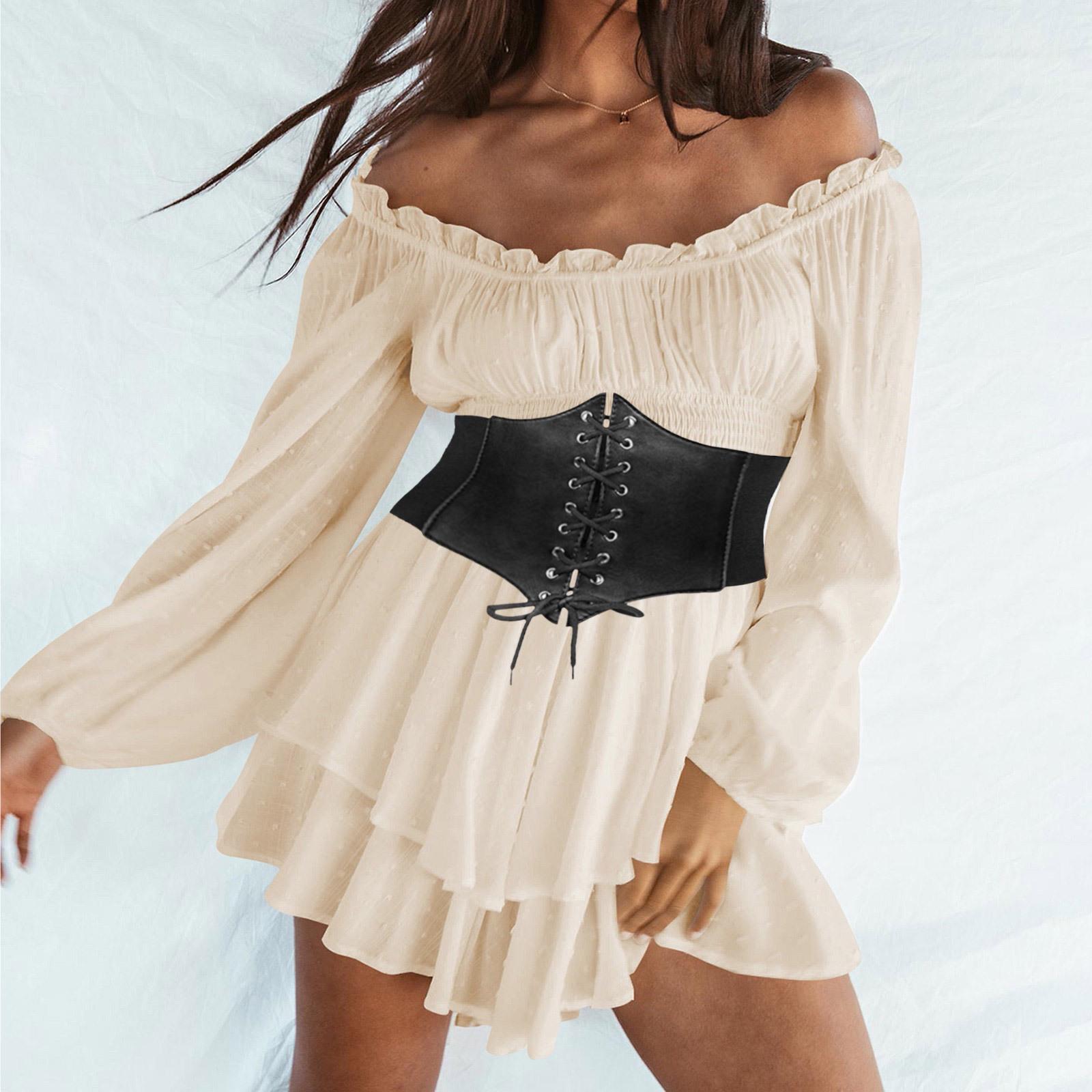 

Женское плиссированное платье-комбинезон на одно плечо с длинными рукавами и оборками, 2024 г. с уплотнителем на талии