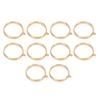 10PCS Round Hollow Frame Pendants for   Jewelry Making Findings Crafting Supplies