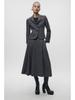 2024 Autumn/Winter Minimalist Suit Jacket & High Waist Midi Skirt Set