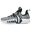 Men Professional Basketball Shoes Grey Black White Mint Green 112121103-2