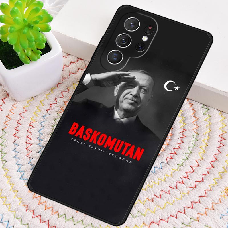 President Turkey Recep Tayyip Erdogan Phone Case For Samsung Galaxy Note 10 Pro S26 S25 S24 S23 S22 Ultra Plus S21 FE S20 Cover