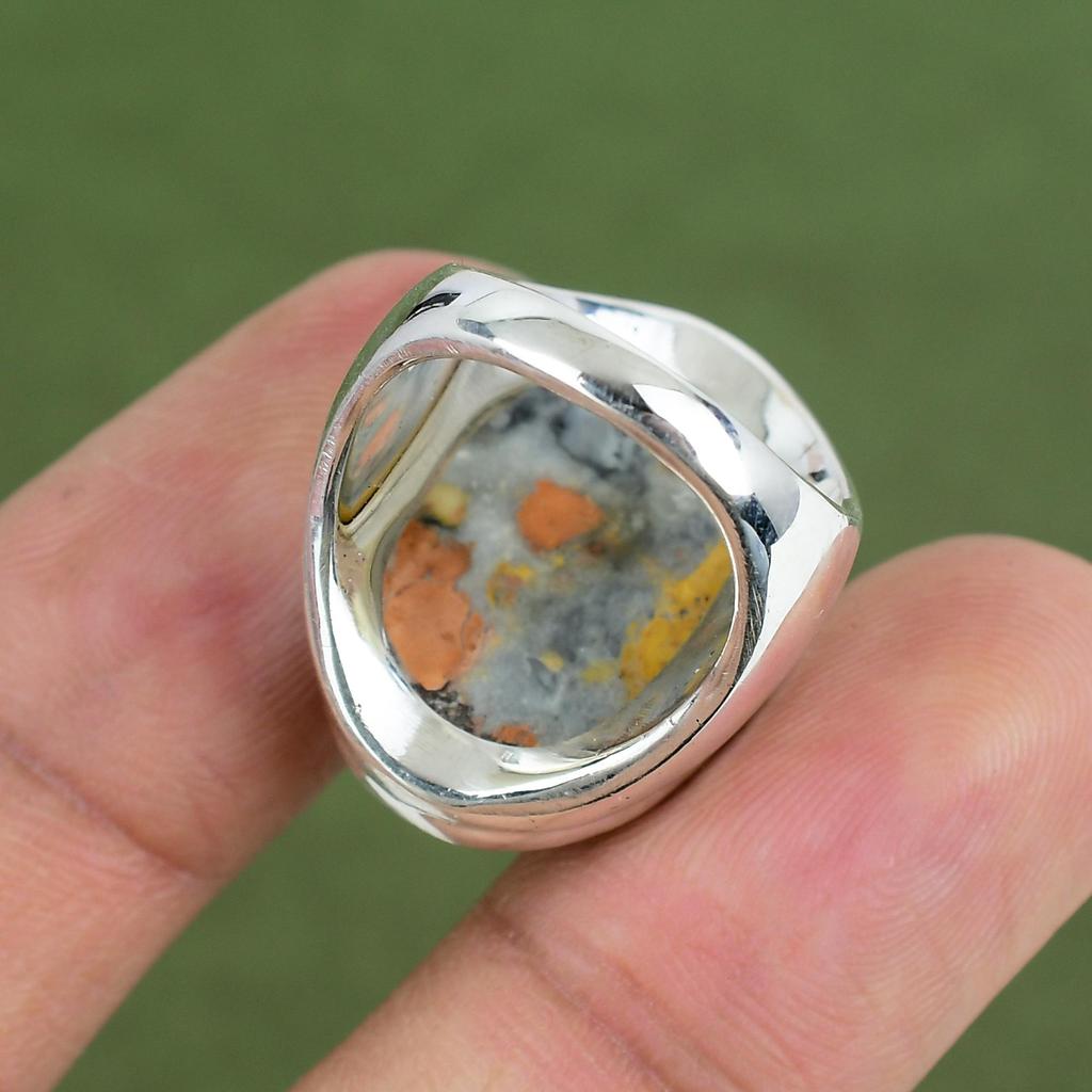 Maligano Jasper Ring 925 Sterling Silver Ring Handmade Jewelry Gemstone Ring Maligano Jasper Jewelry Gifts For Women Available In Ring Size