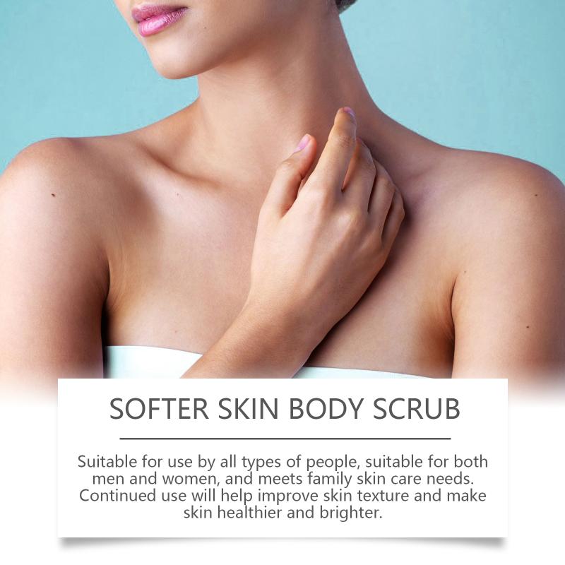 

100G Peach Body Scrub Gentle Exfoliating Smoothing Soften Skin Moisturizing Bathing Cleaning Pores Fruit Acid Skin Care 1pcs