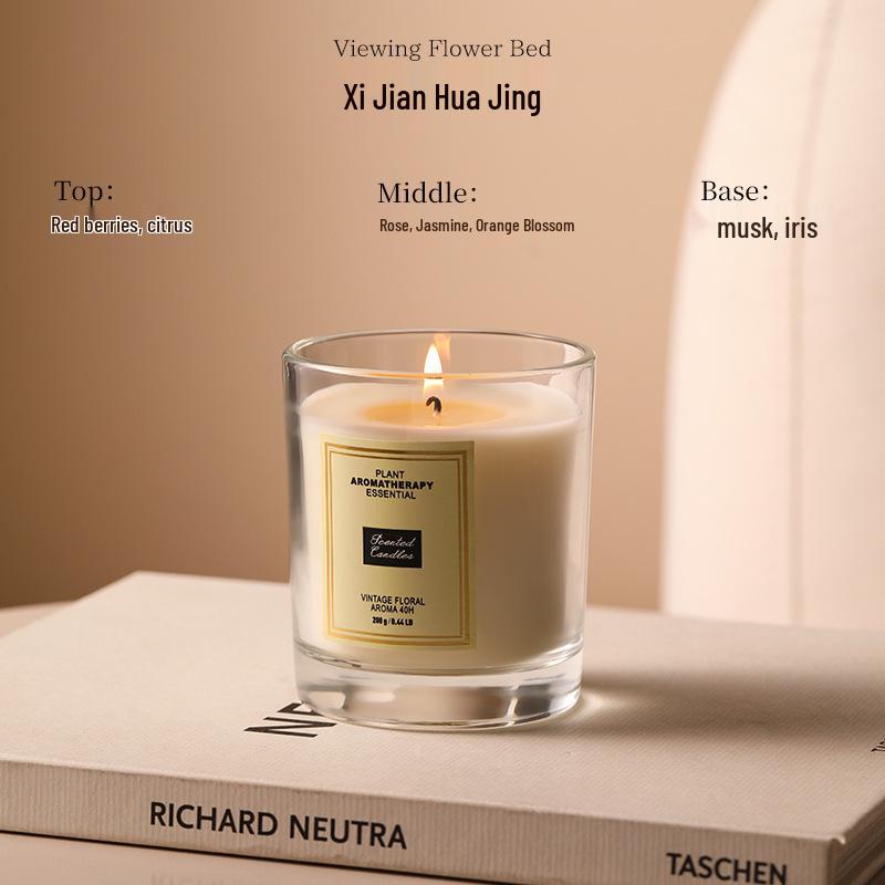 Aroma Candle: Luxurious Soy Wax Gift for Birthdays & Weddings, Long-Lasting Indoor Fragrance, Customizable.
