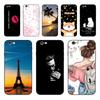 For iPhone 5s SE 5 Case Cover Silicone Soft TPU Cover Print Flower Cute Animal Phone Case For iPhone 6s 6 7 8 Fundas Cases