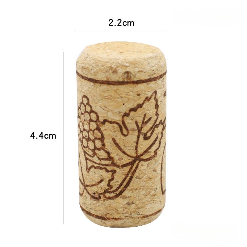 

20pcs Red Wine Champagne Natural Synthetic High Density Cork Stopper Sealing Cap Bottle Stopper Set