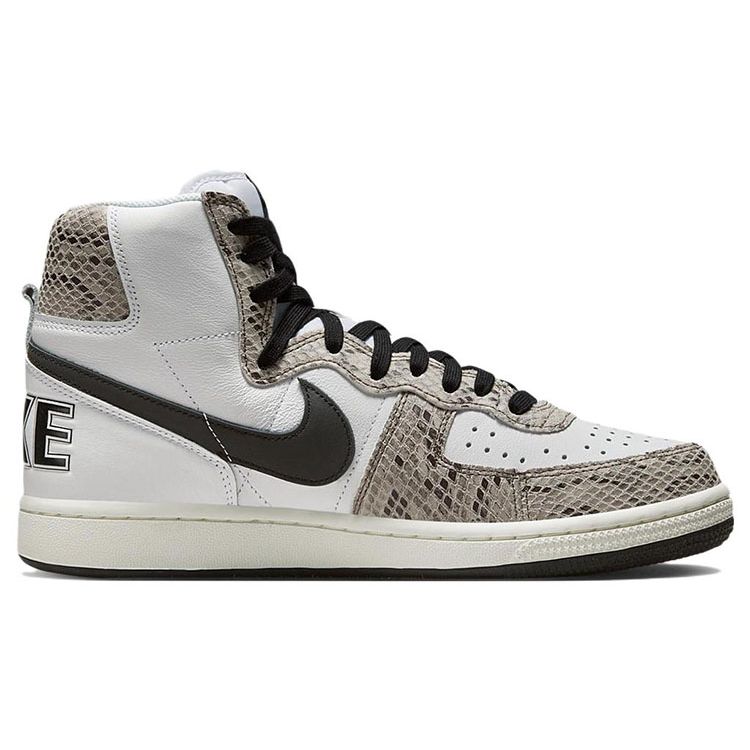 Nike Terminator High Kakao Had Unisex Tenisky Bílá Černá Plachetnicová FB1318-100
