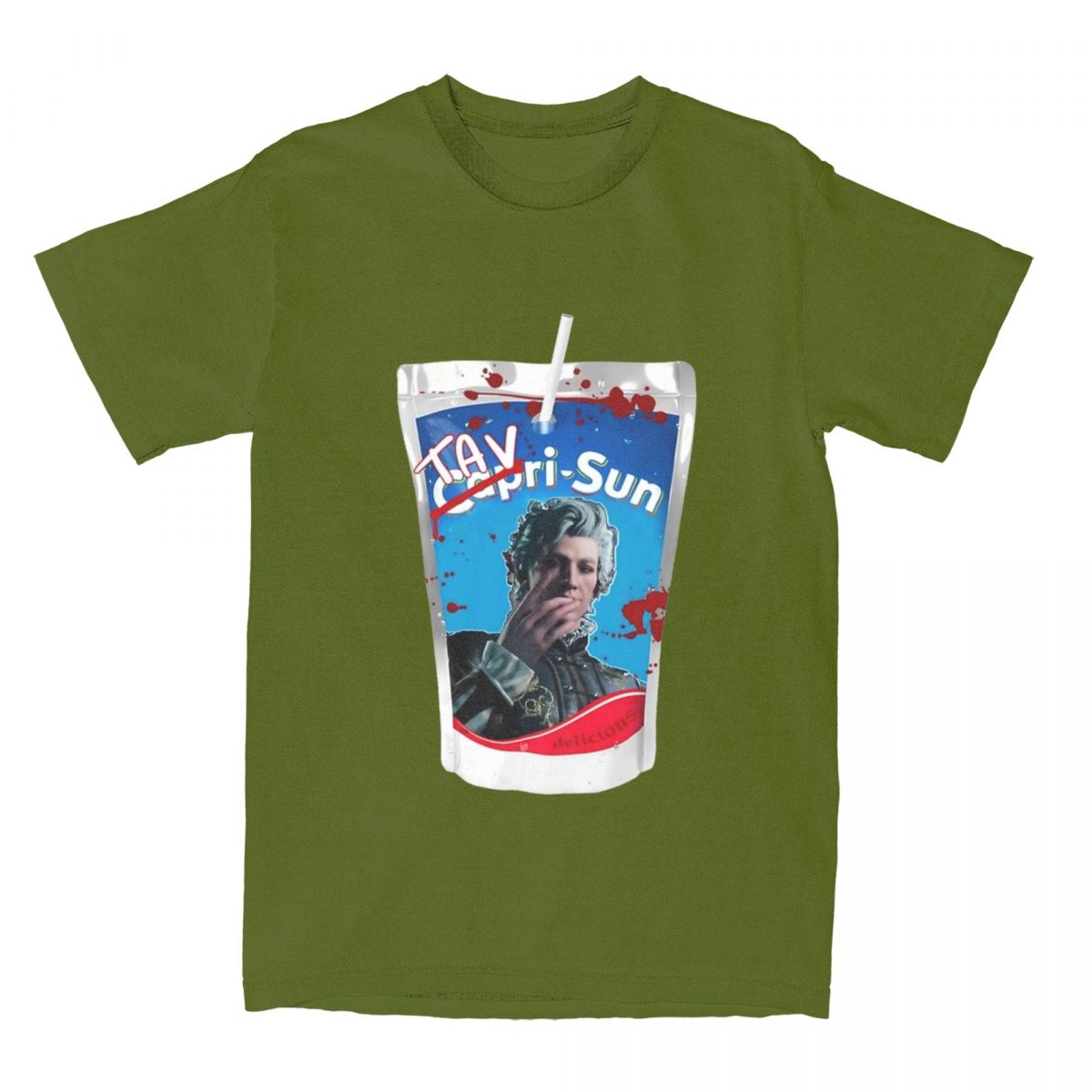 BG3 Девочка Ужин Астарион Бескровный Футболка Аксессуары Мужчины Женщины Хлопок Уникальные Футболки Baldur Gates С Коротким Рукавом Одежда Лето 4XL