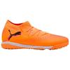 Puma Future 8 Bequeme Vielseitige Stoßdämpfende Rutschfeste Abriebfeste Fußballschuhe Unisex Fußballschuhe Orange Schwarz 108597-03