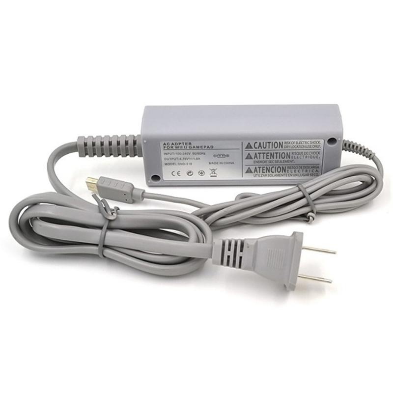 

100-240V Ac Charger Adapter For Nintendo Wii U Gamepad Controller Joystick US plug