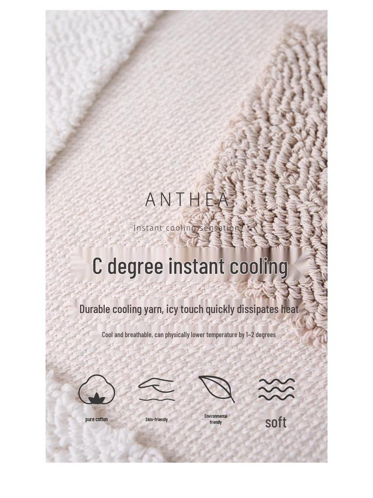 Bohemian Cotton Linen Throw Pillow with Tassels - Sofa & Bed Backrest Cushion Cover with Insert