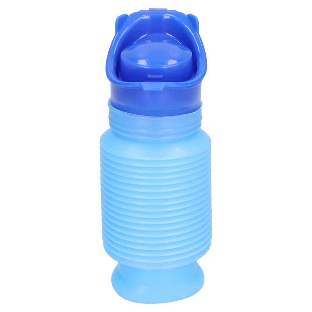 Portable Urine Bottle Reusable Unisex Foldable Stretch Urinal Toilet Potty for Travel Camping