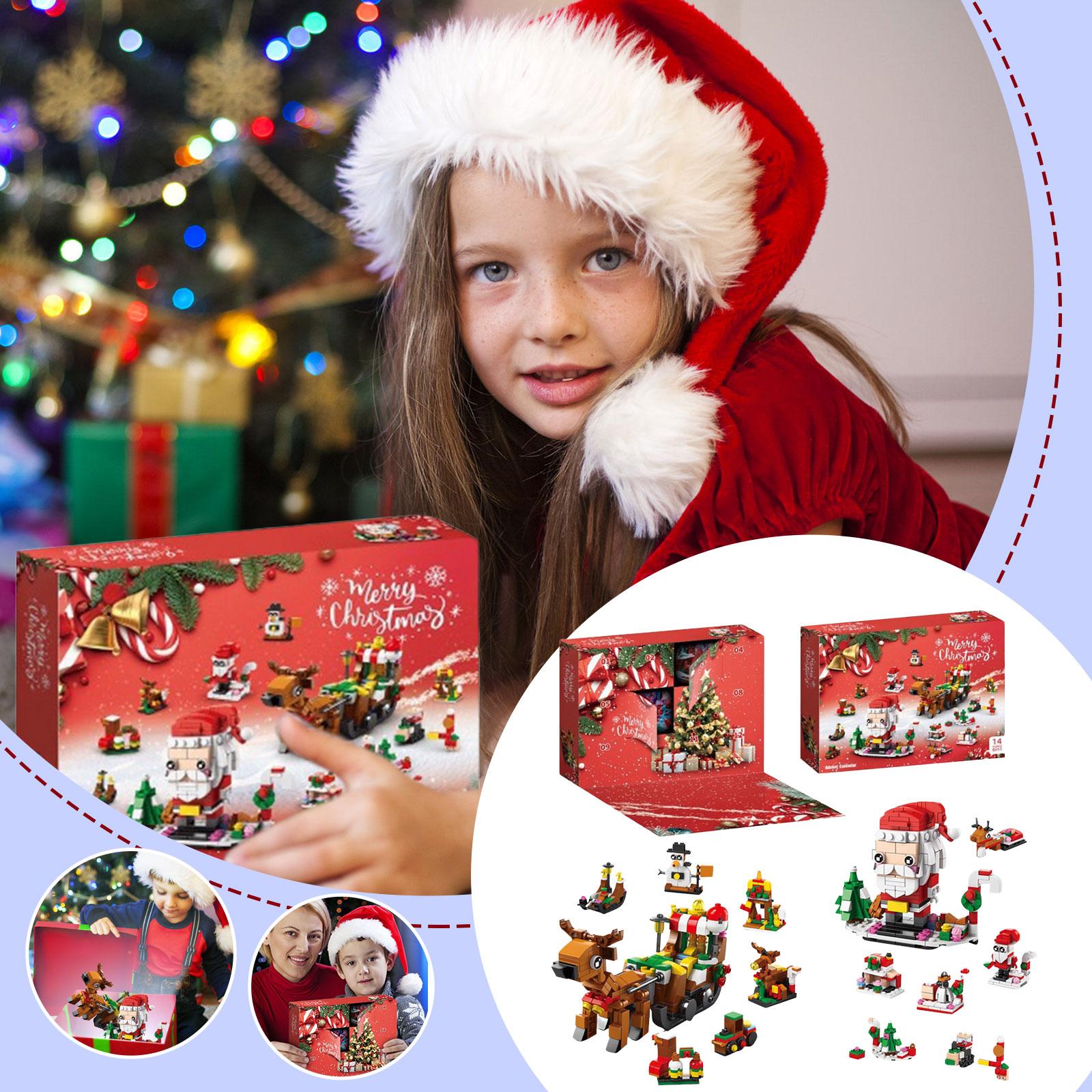 

Календарь обратного отсчета до Рождества включает календарь прибытия, практические навыки, связанные с Рождеством, и сюрпризы в виде рождественских коллекционных предметов One Size