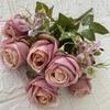 Artificial Flower Wedding Decor With Diamond Accents For Photography And Home Styling