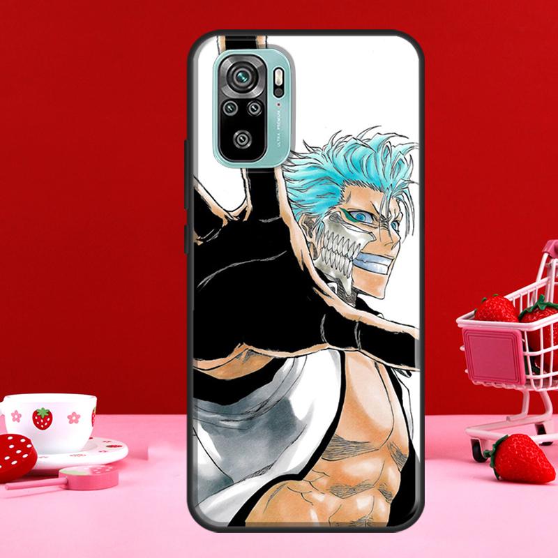 

Чехол Grimmjow Jaegerjaquez Bleach для Xiaomi Redmi Note 8 9 10 11 Pro Note 10S 9S 11S для Redmi 9 10 9T 9A 9C Coque Redmi Note 11 Pro