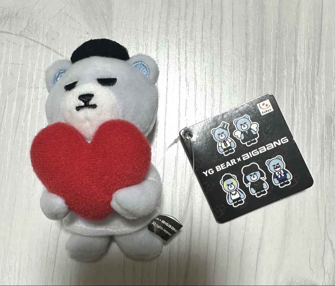 

[ИСПОЛЬЗОВАННЫЙ] BIGBANG Seungri KRUNK Мягкая игрушка Heart Hug