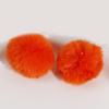 10pcs Rabbit Hair Ball 5.5cm Pompoms for Keychain DIY Bag Charm Plush Ball Applique Material Cap Hat Gloves Accessories