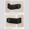 Household Cabinet Password Hasp Locks Cabinet Door Combination Lock Door Security Slide Latch Lock for Small Doors Cabinets Door
