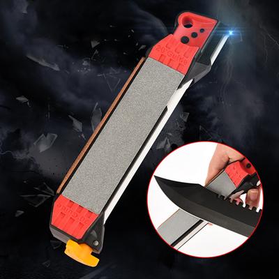 1 Unidad Afilador de Cuchillos Multifuncional Afilador de Cuchillos de Diamante Doméstico Herramientas de Afilado de Doble Cara Para Camping al Aire Libre Cocina