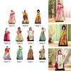 Hanbok Doll Mini Portable Korean Geisha Doll Traditional Handicraft for Birthday Presents Store Tabletop Household Bookshelf