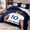 Harry Kane Printed Bedding Set Custom Name Text 1 Duvet Cover 2 Pillowcases For Bedroom