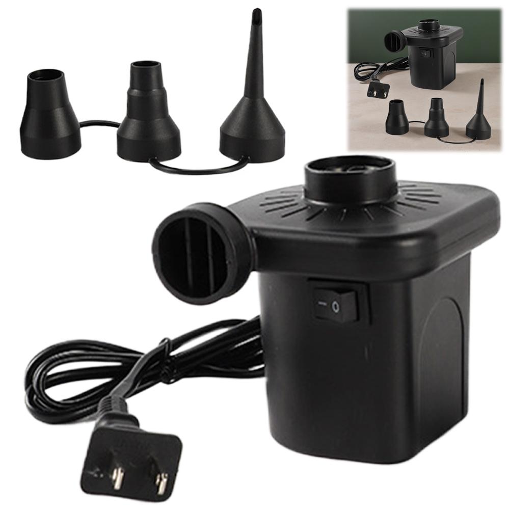 Portable Electric Air Pump Quick-Fill Air Mattress Pump Inflator/Deflator Pumps for Inflatables Air Mattress Bed Couch Swim Ring