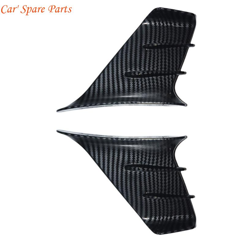 Y4UA Motorcycle Aerodynamic Side Winglets ABS Universal Fit Spoiler Deflector Wing