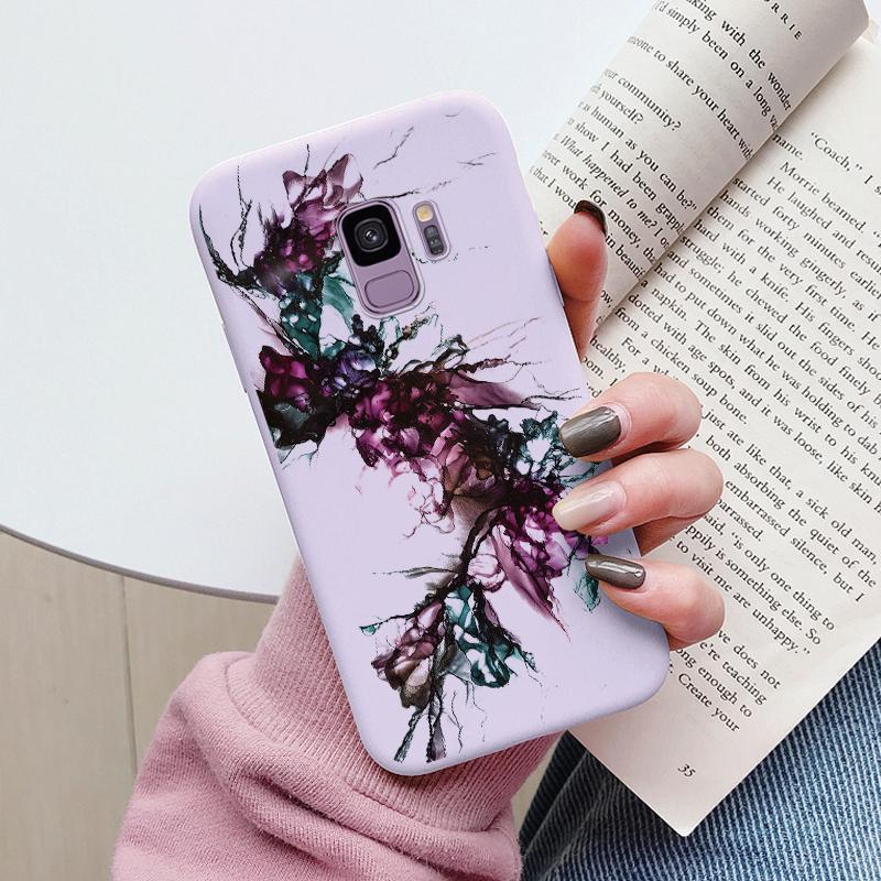 Color Luxury Marble Case For Samsung Galaxy S9 S 9 Plus Fundas Soft Silicone Protection Back Cover For Samsung S9 Shockproof Bag
