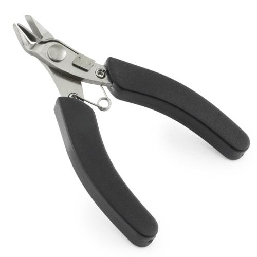 Bigman Stainless Steel Hobby Nippers with Dust Catch for Plastic, HT-02S, for Plastic Models and Crafts
