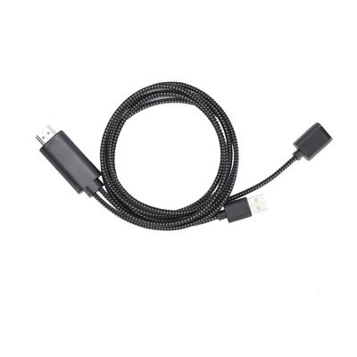 HD TV Kabel USB zu HD Multimedia Interface Konverterkabel für Android   IOS System Schwarz