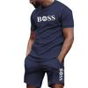Men's Two-piece Sportswear Short-sleeved T-shirt