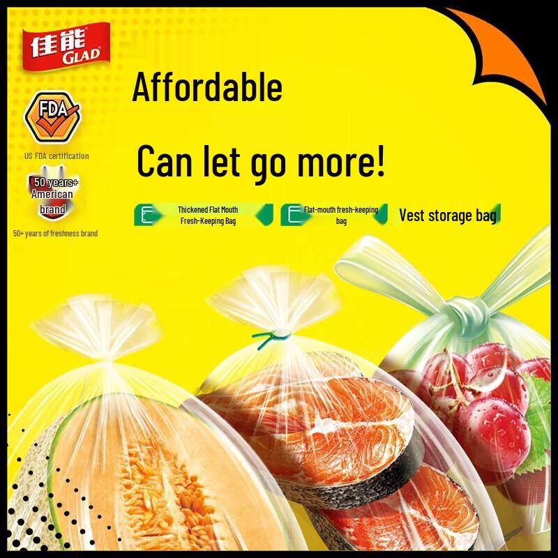 Glad Vest-Style Food Storage Bags