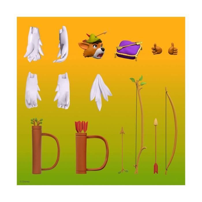 Figurine - Super7 - Robin Des Bois - Ultimates - Costume Cigogne - 18 Cm