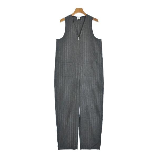 IENA LA BOUCLE All-in-one/Overall Women s 38 (M) Gray (Stripe) [Used] [Used]