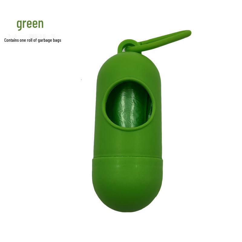 Dispensador de Bolsas para Excrementos de Mascotas con Bolsas de Residuos