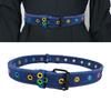 Colorful Grommet Belt for Women Girls Fashionable Cloth Fabric Designed Waistband for Casual Daily & Party Wear