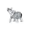 Pendant Charm Bead Copper Lucky Elephant Beads Fit Original Bracelet For Jewelry Making Valentine'S Day Gift