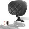 Rider Backrest Pad Motorcycles Driver Front Back Rest Cushion For Harley Davidson Touring Road King Street Glide FLHTK 2009-2023