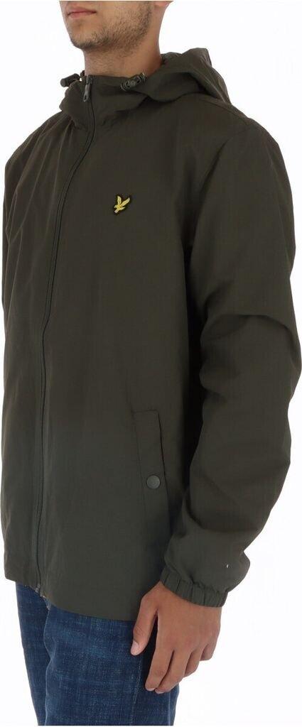 Veste demi-saison à capuche zippée Lyle & Scott (JK464V) olive