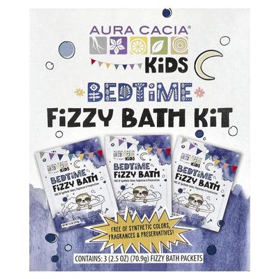 Children's, Bedtime Carbonated Bath Kit, 3 Packs, 2.5 Oz (70.9 G) Each