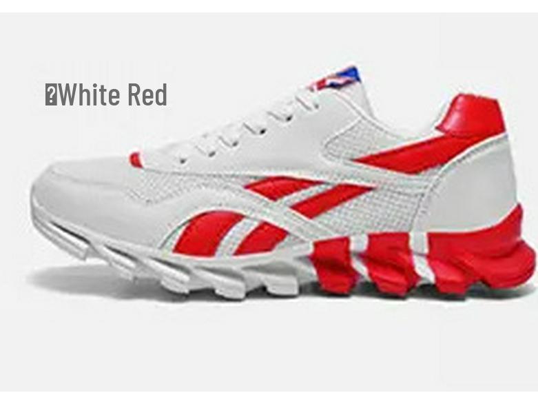 2025 Jesień Styl Koreański Lekkie Oddychające Męskie Buty do Biegania z Ostrzem - Modne, Duży Rozmiar, Niski Krój