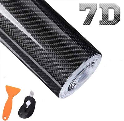 SEAMETAL Carbon Sheet 7D Car Wrapping Film Car Exterior Interior Protection Film Carbon Style