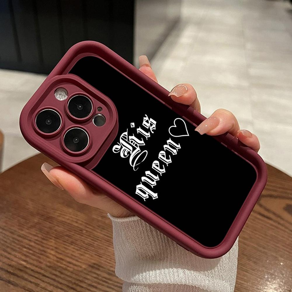 

LZ29 Королева король корона пара силиконовый чехол для телефона Xiaomi 11 Lite 5G 14T Redmi 14C 13C A3 Note 12 11 9 10 13 Pro Plus противоударный задний чехол Redmi Note 13 Pro Plus