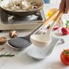 Appoggio per Cucchiaio da Cucina in Silicone con Superficie Antiscivolo per la Cottura Casalinga e Protezione dal Calore