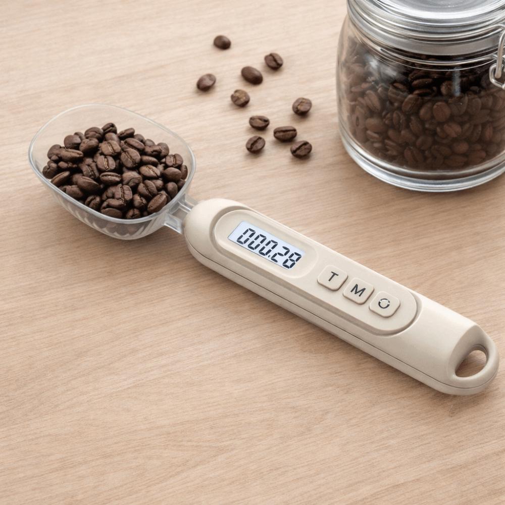 Electronic Digital Spoon Scale LCD Screen High Precision Pet Food Measuring Spoon Mini Convertible Units Coffee Scale Flour