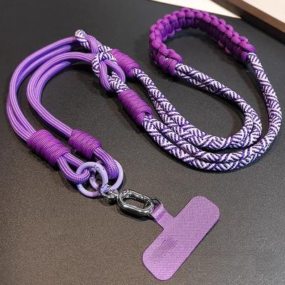 3 In 1 Creative Long Crossbody Mobile Phone Hanging Rope Neck Lanyard Wrist Strap Removable Phone Lanyard Water Cup Hanging Rope