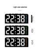 GH8033 Innovative LED Digital Desk Clock with Large Numerals - Multifunctional Alarm and Date Display