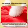 Autumn and Winter Dog Warm Closed House Kennel Medium and Small Dog Kennel Teddy Cat Litter Removable Pet Litter