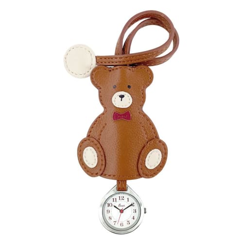 Follow Hoock Bear Hang Watch E04923A-6 BR Women's Pocket Watch